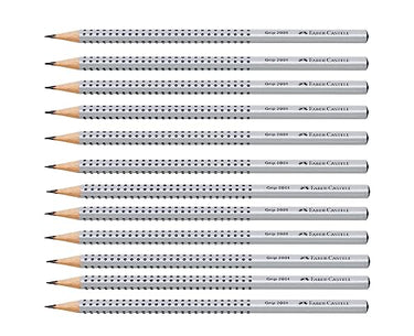FABER-CASTELL 205044 - Bleistift Grip 2001, Härtegrad HB, 12 Stück im Sale